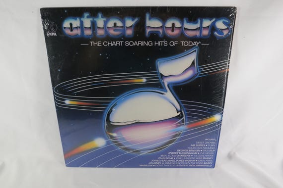 1982 Vinyl LP Record After Hours - The Chart Soaring Hits Of Today In Shrink NM