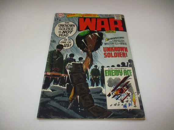 Vintage July 1970 Star Spangled War Comic No 151 First Appearance of The Unknown Soldier Good Condition