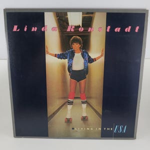 1978 Vinyl LP Record Linda Ronstadt Living in the USA Excellent Condition