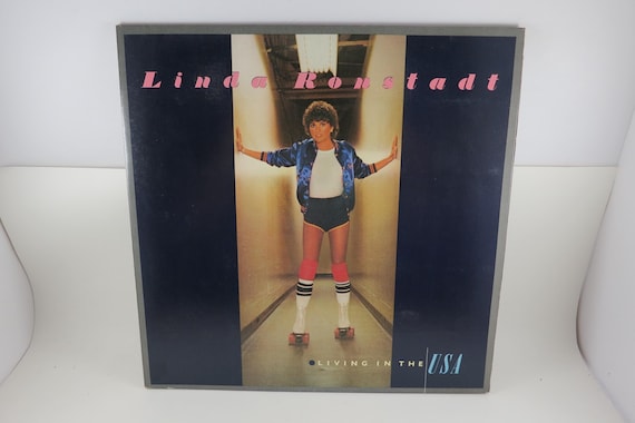 1978 Vinyl LP Record Linda Ronstadt Living in the USA Excellent Condition