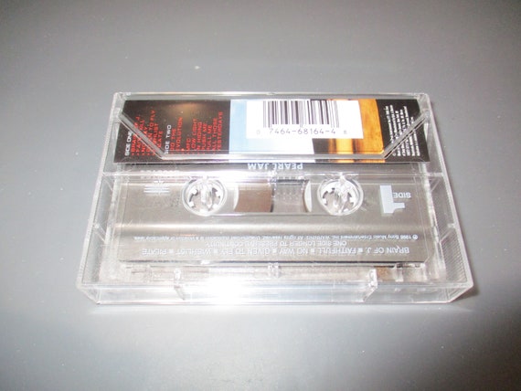 Vintage 1998 Cassette Tape Yield Pearl Jam