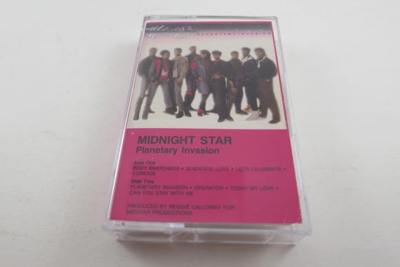 1984 Cassette Tape Midnight Star – Planetary Invasion