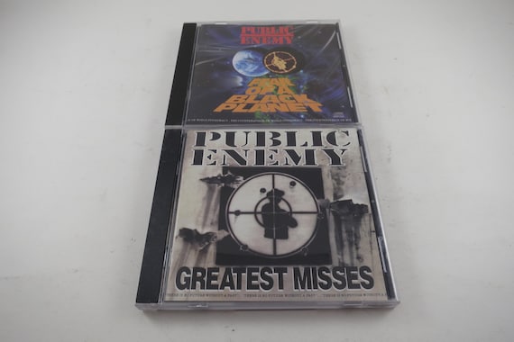 Vintage Public Enemy CDs: Fear of A Black Planet Greatest Misses