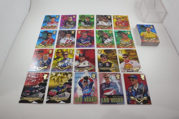 1998 NASCAR VIP Racing Card Set: Stewart & Earnhardt Jr. Rookie Cards