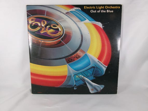 1977 Electric Light Orchestra Out of the Blue LP Vinyl Record (Good Condition)