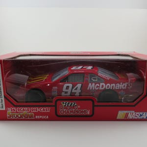 Nascar 1/24 Action ♯ 91 Mcdonald‘s 50th AUTOGRAPHED 2005 Bill Elliott #91 McDonalds Racing 50TH