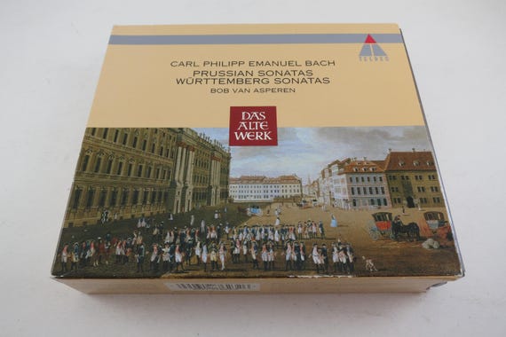 Carl Philipp Emanuel Bach Prussian Württemberg Sonatas CD Set
