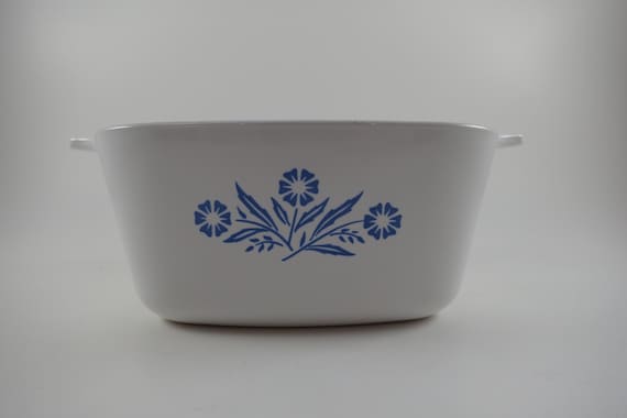 Vintage Corning Ware Blue Cornflower Petite Dish P-43 B
