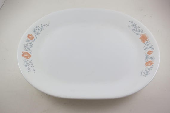 Corelle Apricot Grove Serving Platter: 10x12 Oval Plate