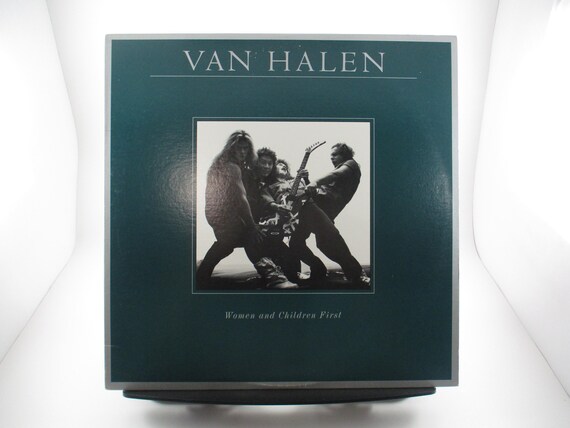 Vintage 1986 Vinyl LP Record Van Halen Women and Children First Excellent Condition 65594