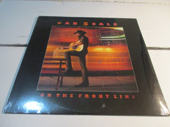 Vintage 1986 Vinyl LP Country Record On The Front Line Dan Seals MINT Condition Still Factory Sealed 57687