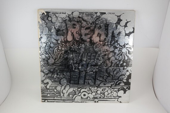 Vintage Cream Wheels of Fire Vinyl LP Record 1971 - Two Record Set