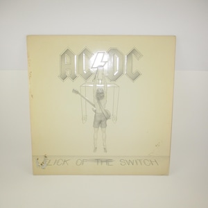 Vintage 1983 Vinyl LP Record Flick of the Switch AC/DC Excellent Condition 70221