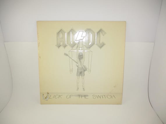 Vintage 1983 Vinyl LP Record Flick of the Switch AC/DC Excellent Condition 70221
