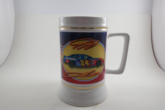 Vintage 2004 Team Reflections D Handle Jeff Gordon 24 Nascar Tankard Excellent Condition