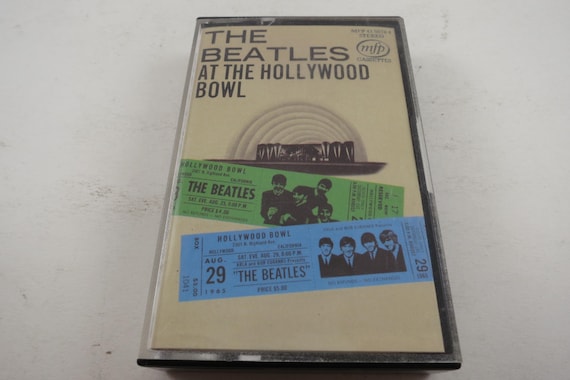 1984 Cassette Tape The Beatles At The Hollywood Bowl