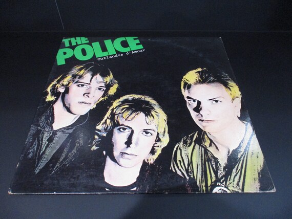 Vintage 1979 Vinyl LP Record The Police Outlandos d'Amour Excellent Condition Green Lettering 68425