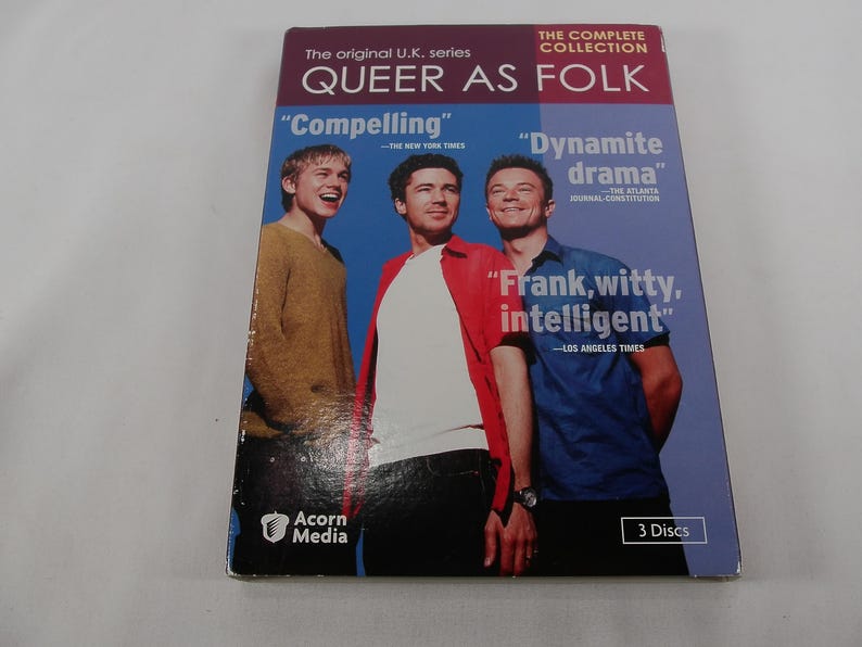 Queer as Folk: the Complete UK Collection 3 DVD Box Set - Etsy