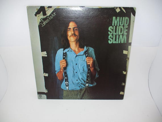 Vintage 1971 Vinyl LP Record Mud Slide Slim James Taylor Original Green Label Excellent Condition 70130