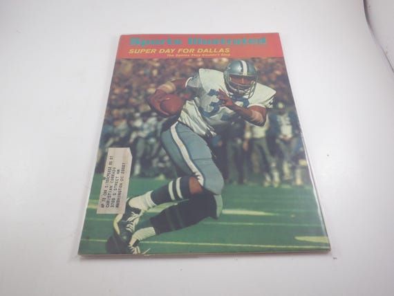 January 24 1972 Sports Illustrated Magazine Dallas Cowboys Super Bowl
