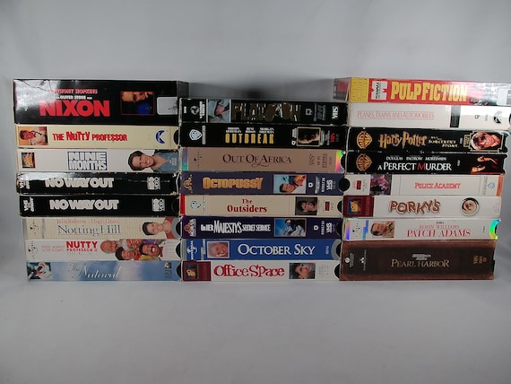 80's/90's/00's VHS Tapes Titles Starting with N-O-P-Q Sold Individually