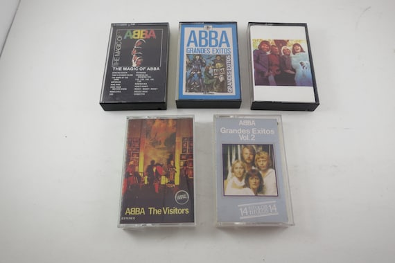 Vintage 1980s ABBA Cassette Tape: Greatest Hits, Voulez Vous, & More