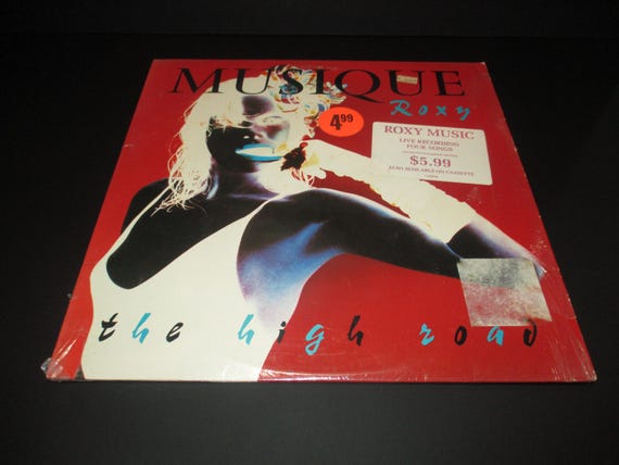 Vintage 1984 Vinyl LP Record The High Road Roxy Music Excellent Condition In Shrink 70088