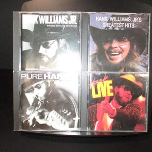 Vintage Hank Williams Jr. CD: Greatest Hits, Live, and More