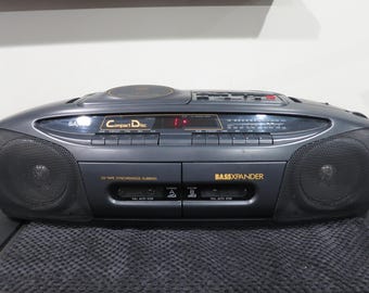 Sanyo MCD-Z2 CD Radio Cassette Recorder Portable Boom Box - Etsy