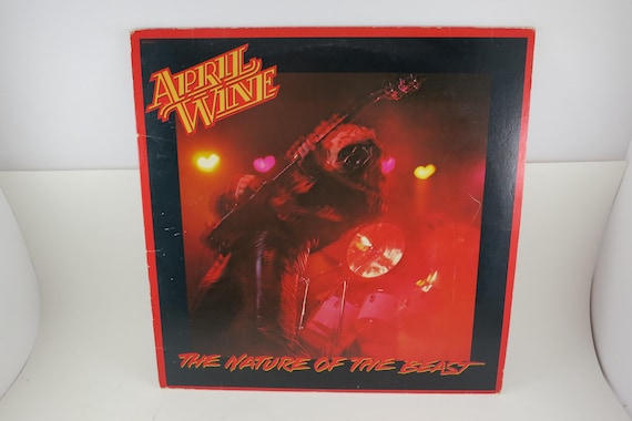 1981 Vintage Vinyl LP Record The Nature of the Beast April Wine Excellent Condition 71313