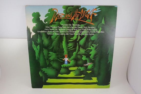 1975 Vinyl LP Record Peter and the Wolf Excellent Condition with Complete 12 Page Book UK Pressing