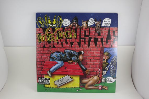 Vinyl LP Record Doggystyle Snoop Dogg Red Black Canary Splatter Limited Edition Vinyl Near Mint Condition