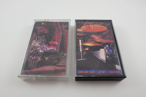 Vintage 1990's Vixen Cassette Tapes Rev It Up Self Titled Sold Individually