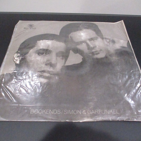 Vintage 1966 Vinyl LP Record Simon and Garfunkel Bookends Very Good Condition Taiwan Pressing 62494