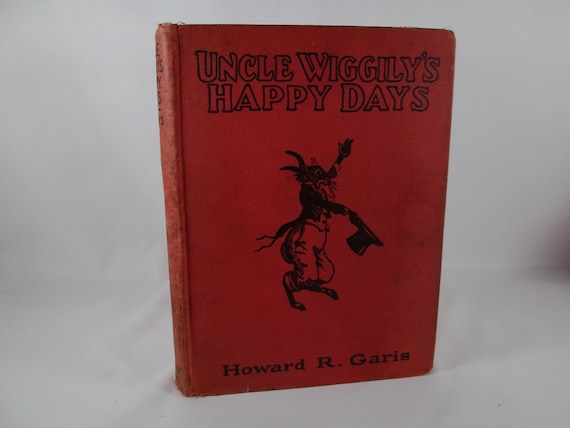1947 Hardcover Book Uncle Wiggily's Happy Days Howard Garis