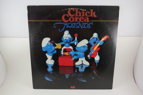 1978 Vinyl LP Jazz Record Chick Corea Friends Smurf Cover Excellent Condition 71815