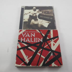 CD 80&#39;s/90&#39;s Van Halen Greatest Hits OU812 Balance 1984 Self Titled VHII For Unlawful Carnal Knowledge Live Best Both Worlds VH3 Sold Indiv