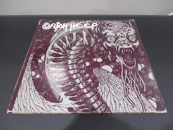 Vintage 1970 Vinyl LP Record Uriah Heep Mirror Self Titled Excellent Condition HTF Original 62958