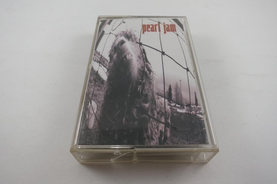 Vintage 1993 Cassette Tape Five Against One Pearl Jam