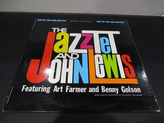 Vintage 1961 Vinyl Jazz LP Record The Jazztet and John Lewis Featuring Art Farmer Benny Goldston Excellent Plus Condition 63850