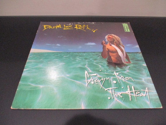 Vintage 1985 Vinyl EP Record Crazy From The Heart David Lee Roth Excellent Condition 65700