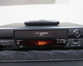 JVC HR-A591U VCR Plus Player with Remote, 2002 Hi-Fi vhs Recorder