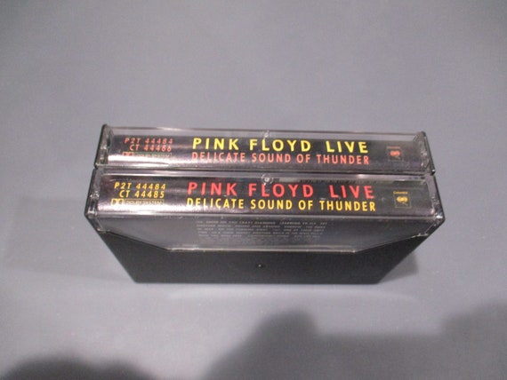 Vintage 1988 Pink Floyd Cassette Tape: Delicate Sound of Thunder 2-Tape Set