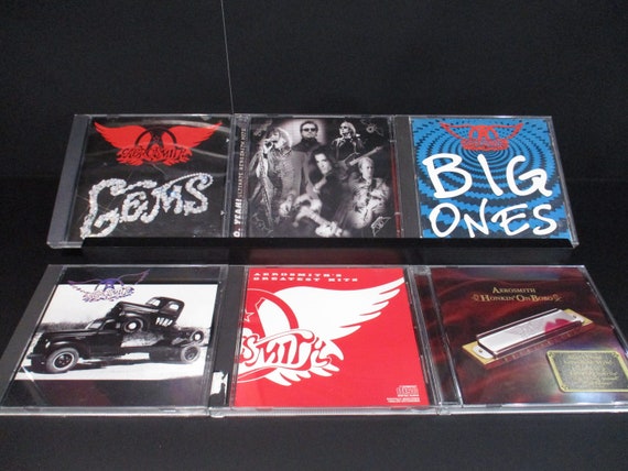 1980s/90s Aerosmith CD's Honkin On Bobo Greatest Hits Pump Gems Big Ones O' Yeah Sold Individually