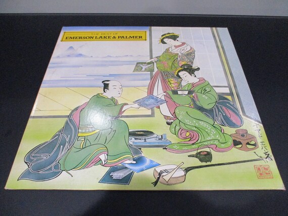 Vintage 1980 Vinyl LP Record Emerson Lake & Palmer Best Of Excellent Condition German Pressing 65264