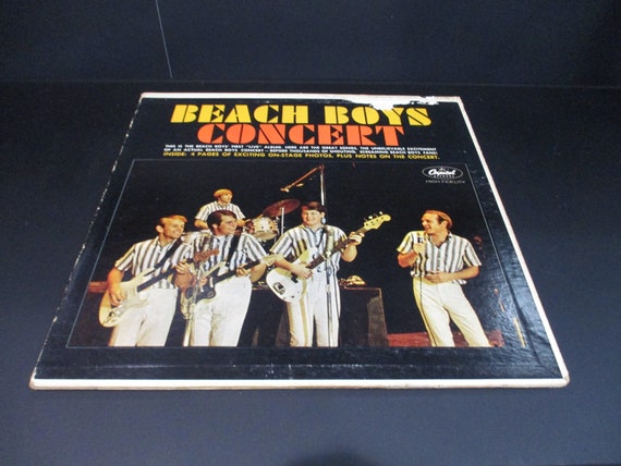 Vintage 1964 Vinyl LP Record The Beach Boys Concert Mono Excellent Condition 68880