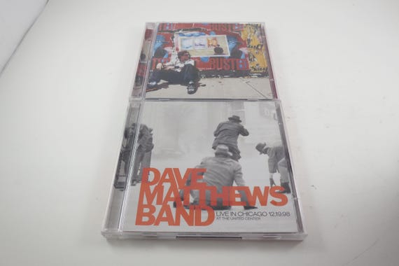 Dave Matthews Band CD's Live Chicago Boulder Two Things Crowded Streets Stand Up Busted Stuff Many More Sold Individually