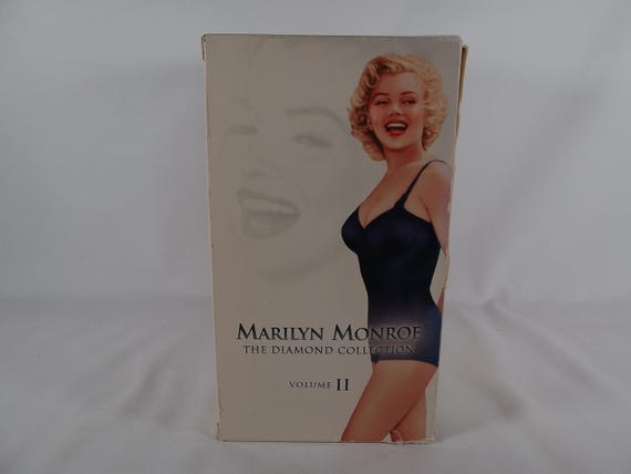 2002 Marilyn Monroe: The Diamond Collection Volume 2 VHS Box Set 5 Tapes