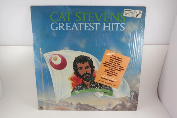 1972 Vinyl LP Record Cat Stevens Greatest Hits Excellent Condition In Shrink Hype Sticker