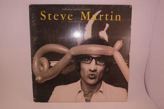Vintage 1978 Steve Martin Vinyl LP - Let's Get Small